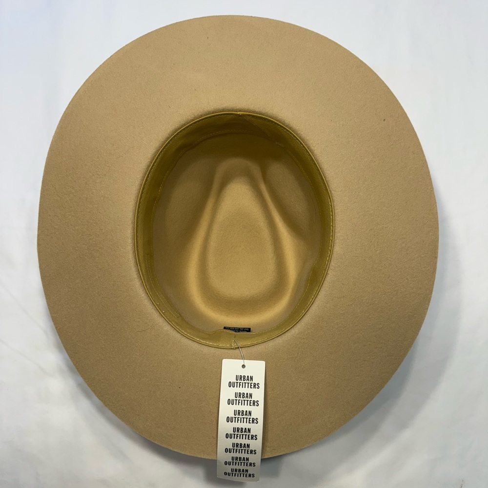 Tan Wool Top Hat - Picture 6 of 10